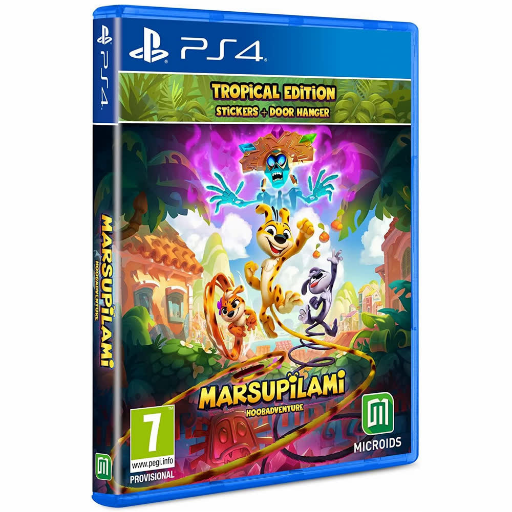 Marsupilami: Hoobadventure - Tropical Edition [PS4, английская версия]