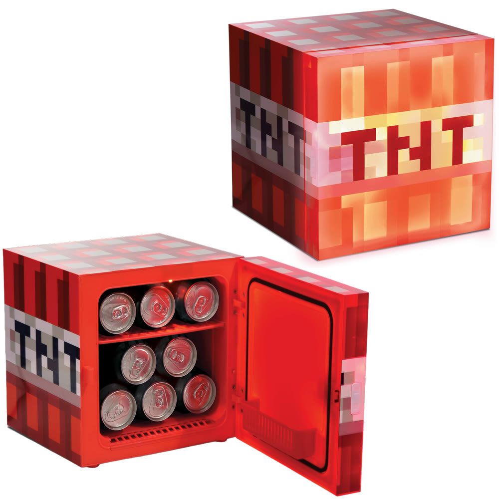 Мини-холодильник UKON!C Thermoelectric Cooler - Minecraft: TNT Block, 6.7L