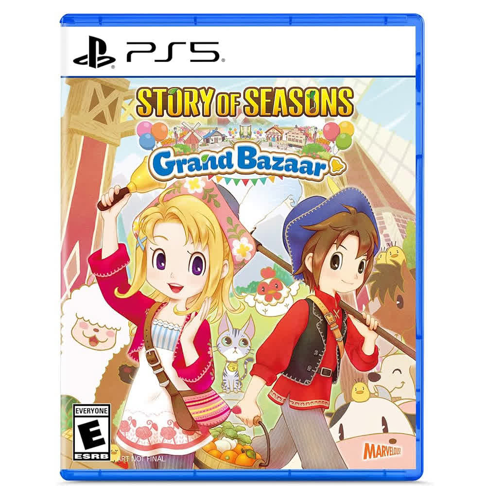 Story of Seasons: Grand Bazaar [PS5, английская версия]