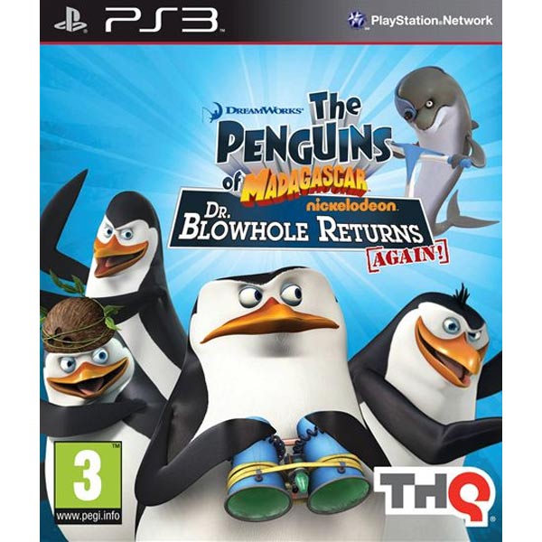 DreamWorks The Penguins of Madagascar: Dr.Blowhole Returns (R-3) [PS3, английская версия]