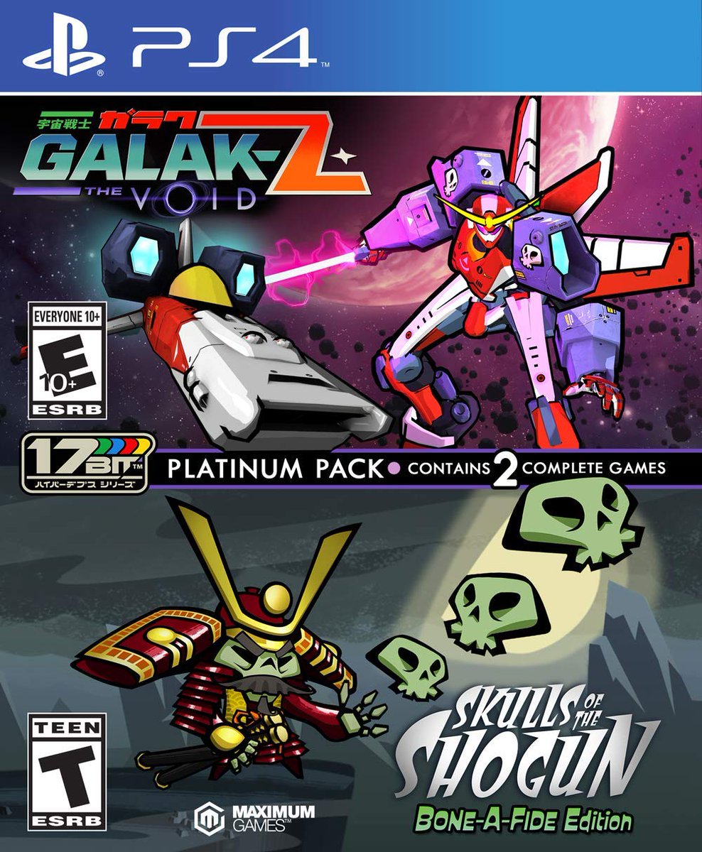 Galak-Z: The Void & Skulls of the Shogun: Bone-A-Fide Edition-Platinum Pack [PS4, английская версия]