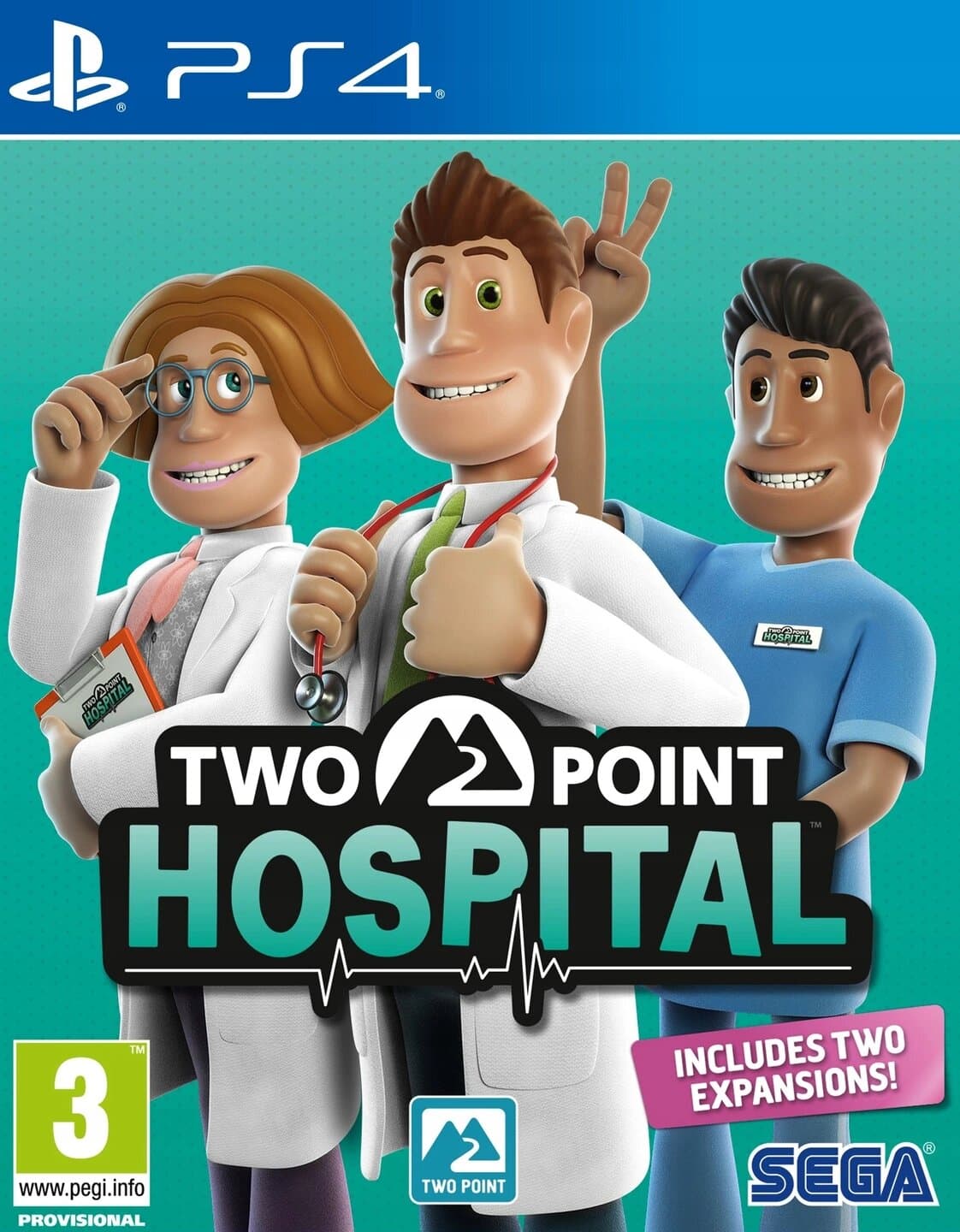 Two Point Hospital [PS4, русские субтитры]