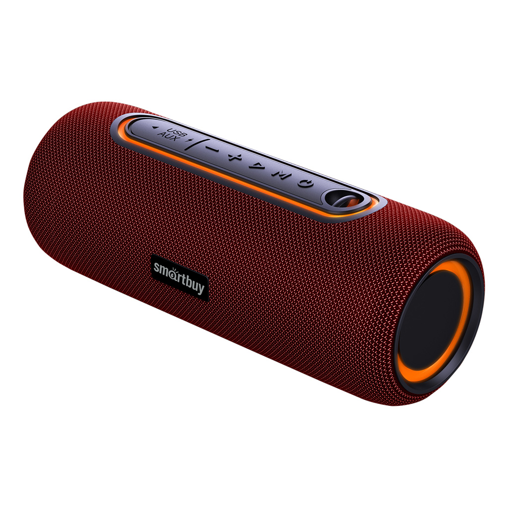 Портативная колонка Smartbuy HERO, 16Вт, Bluetooth, FM, USB, красная (SBS-5290) (1/12)