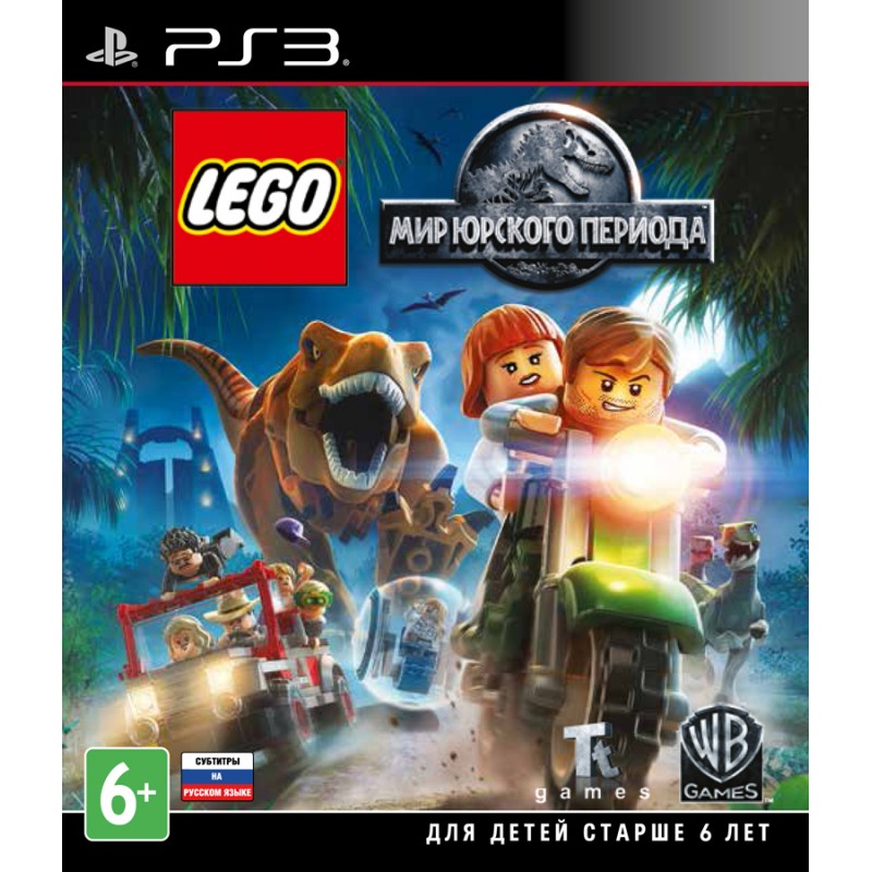 LEGO Мир Юрского Периода [PS3, русские субтитры]