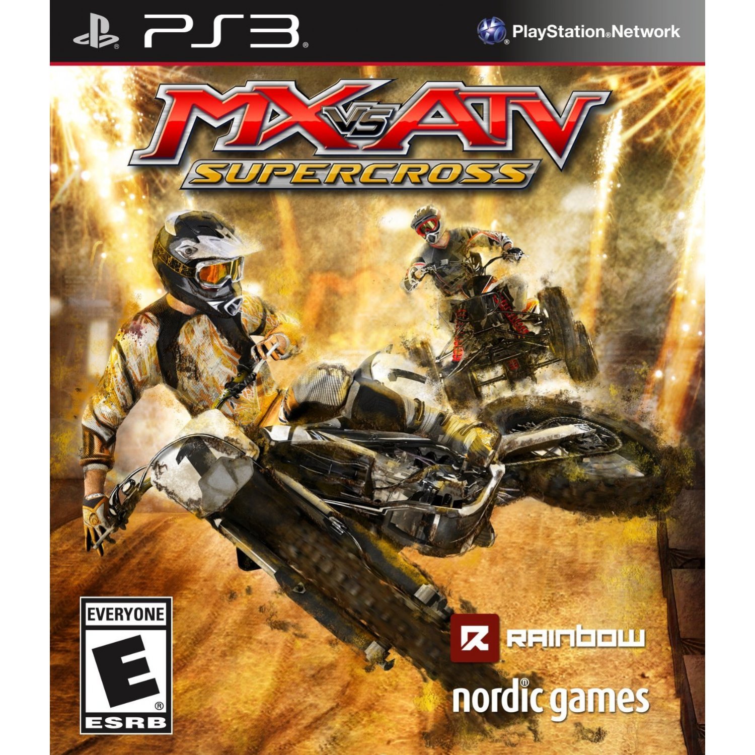 MX vs ATV Supercross [PS3, английская версия]