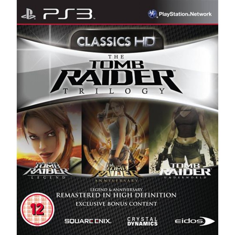 Tomb Raider Trilogy Classics HD [PS3, английская версия]
