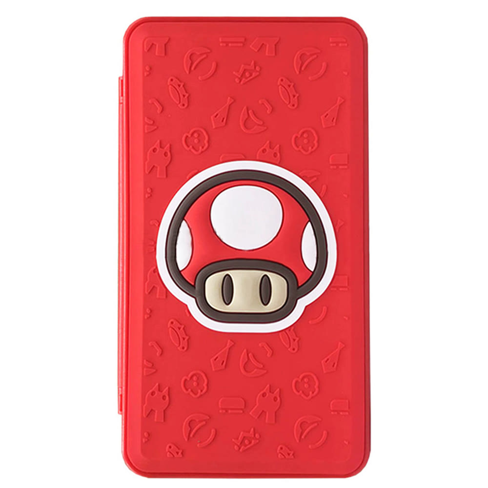 Кейс Nintendo Switch для хранения 24 картриджей Super Mario Mushroom
