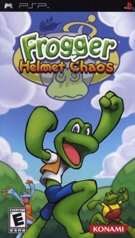 Frogger Helmet Chaos [PSP, английская версия]