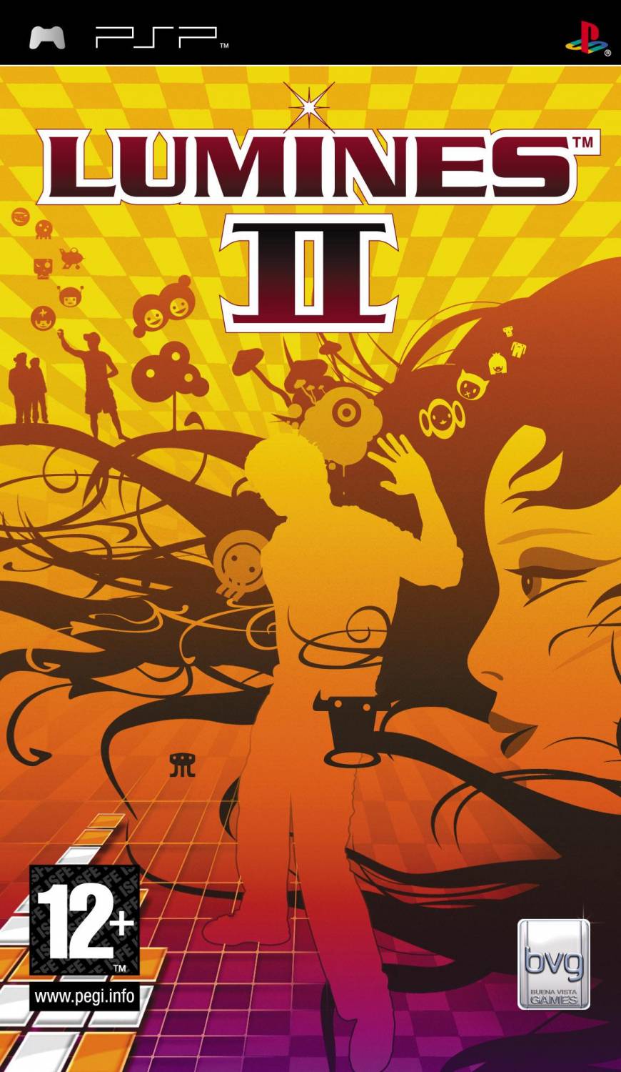 Lumines II [PSP, английская версия]
