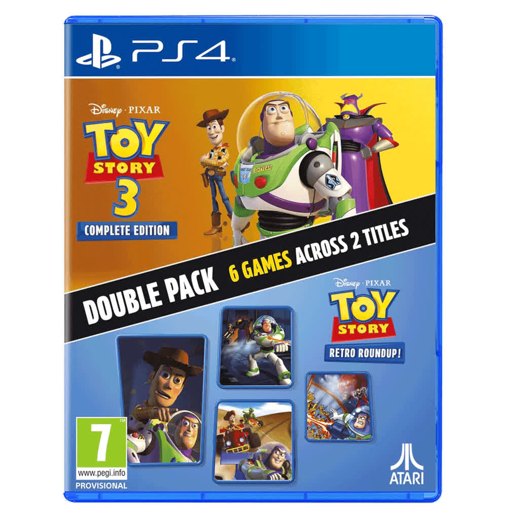 Toy Story: Retro Roundup! + Toy Story 3 Complete Edition Double Pack [PS4, русская версия]