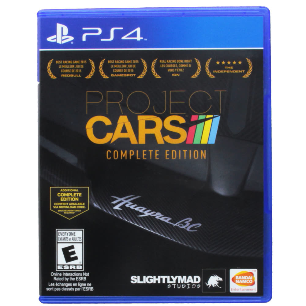 Project Cars - Complete Edition [PS4, английская версия]