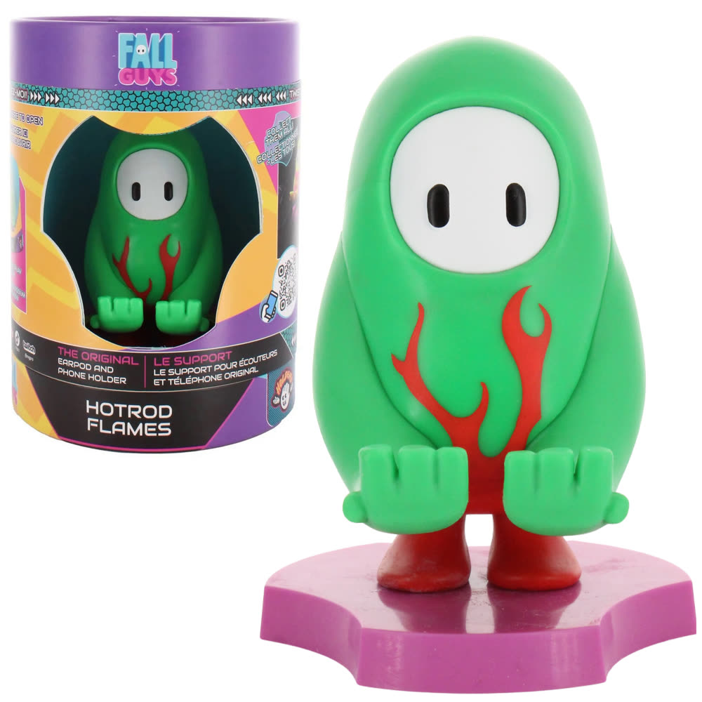 Фигурка-подставка Cable Guys - Holdems: Media Tonic Fall Guys - Hotrod Flames (11 см.)