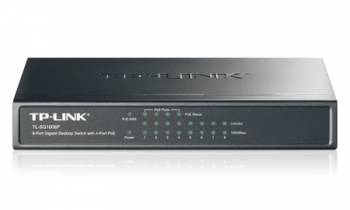 Коммутатор TP-LINK TL-SG1008P 8G 4PoE 55W неуправляемый (1/12)