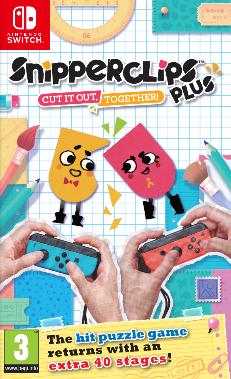Snipperclips Plus: Cut it out, Together [Nintendo Switch, английская версия]