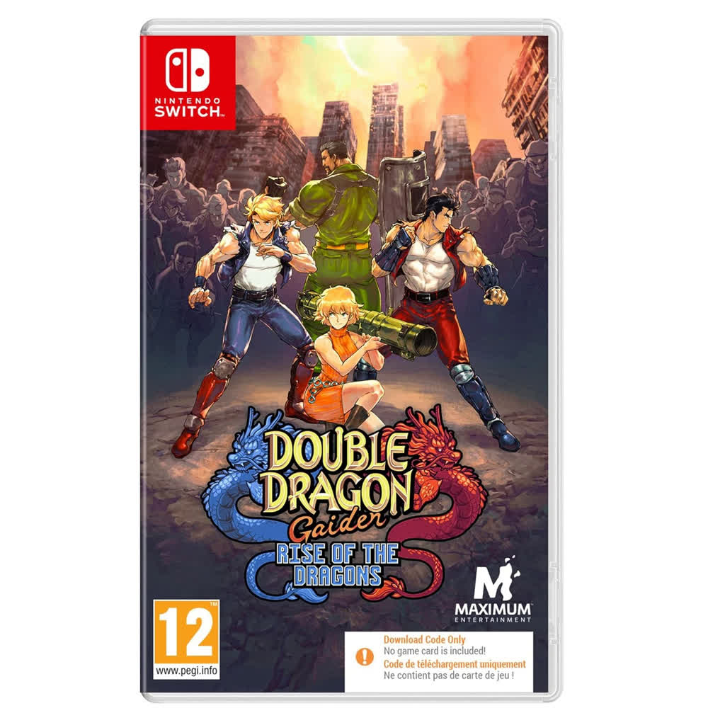 Double Dragon Gaiden Rise of the Dragons (Code in a box) [Nintendo Switch, английская версия]