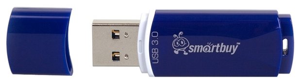 USB 3.0  32GB  Smart Buy  Diamond  синий