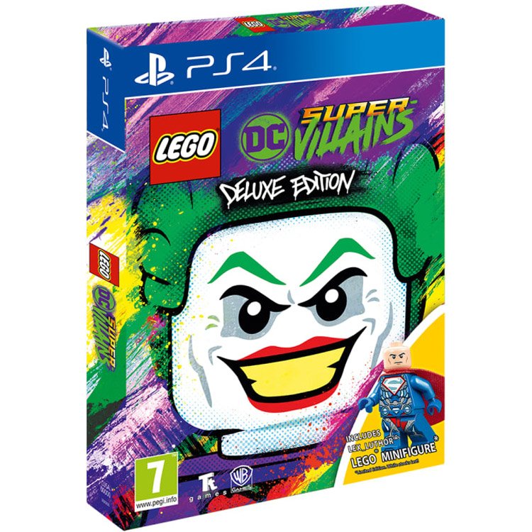 LEGO DC Super-Villains - Deluxe Edition [PS4, русские субтитры]