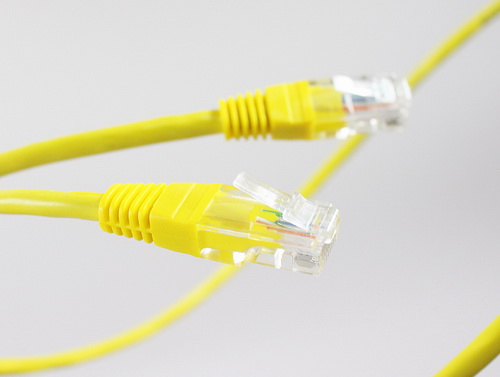 Патч-корд литой TELECOM UTP кат.5е, желтый, 3 м. (1/150)