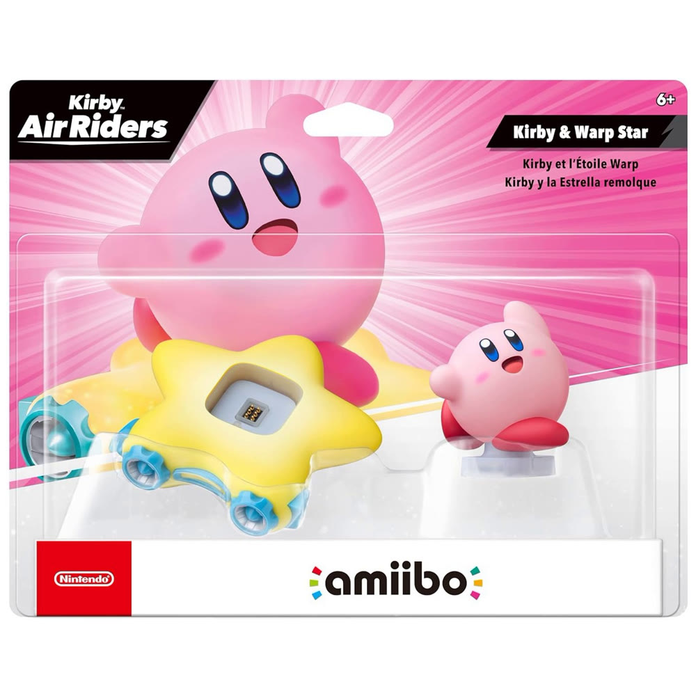 Kirby & Warp Star (Kirby Air Riders коллекция) [Nintendo Amiibo Character]