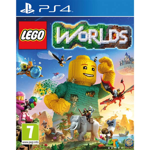 LEGO Worlds [PS4, английская версия]