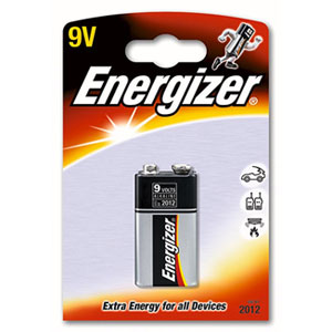 Элемент питания ENERGIZER  6LR61 Max 9V (крона)  (1 бл)   (12)  DO 12.26