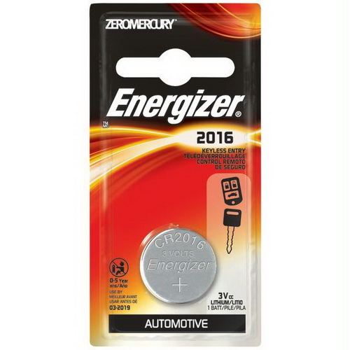 Элемент питания ENERGIZER  CR 2016  Lithium (1бл)   (10/140)