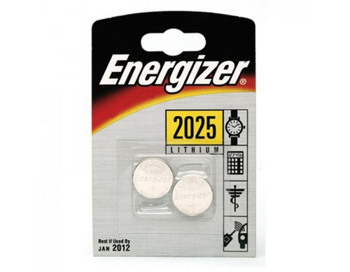 Элемент питания ENERGIZER  CR 2025 Lithium (2бл)   (20/280)