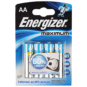 Элемент питания ENERGIZER  LR03 MAX PLUS (4бл)   (48)