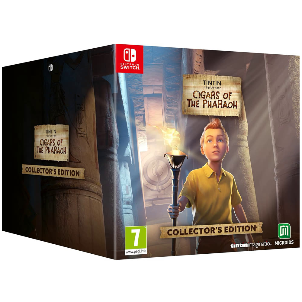 Tintin Reporter - Cigars of the Pharaoh - Collector's Edition [Nintendo Switch, русские субтитры]