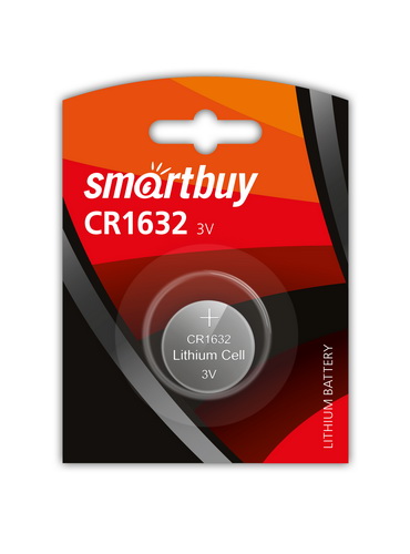 Элемент питания SMARTBUY CR 1632 BL1 (12/720)