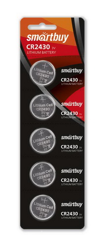 Элемент питания SMARTBUY CR 2430 BL5 (5/100)