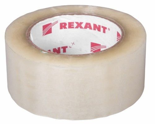 Скотч упаковочный REXANT 48 мм х 50 мкм, прозрачный, рулон 150 м (6/36)