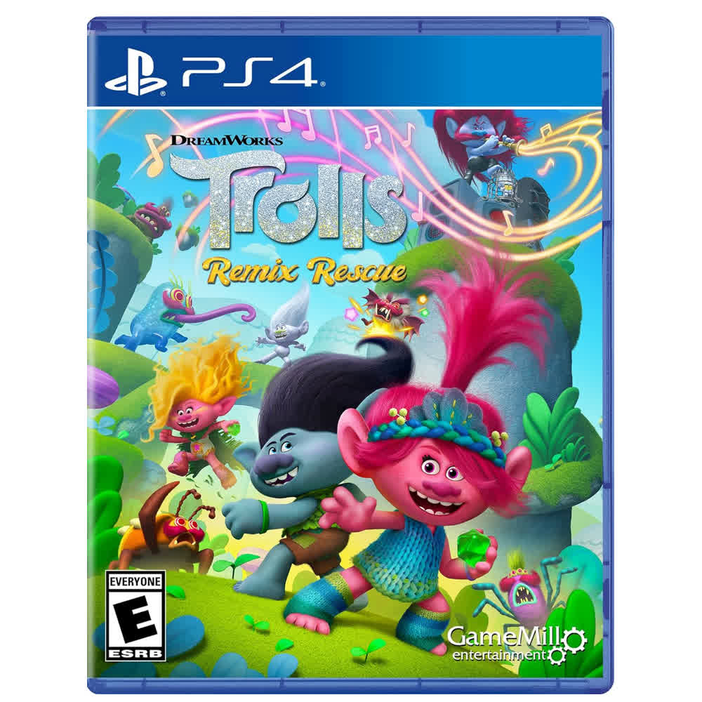 DreamWorks Trolls Remix Rescue [PS4, английская версия]