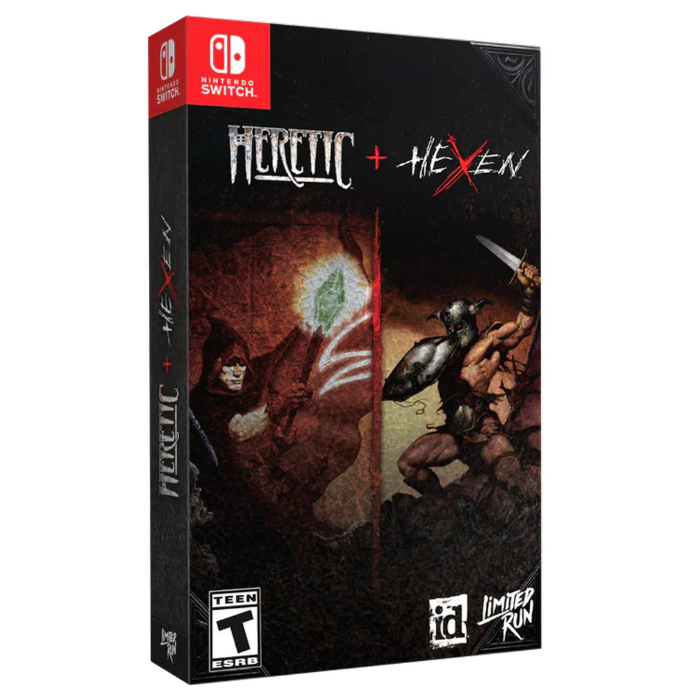 Heretic + Hexen - Upgraded Edition (Limited Run #295) [Nintendo Switch, русские субтитры]