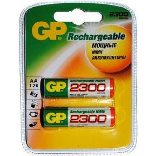 Аккумулятор GP  R6 (2300 mAh) (2бл)   (2/20/200)