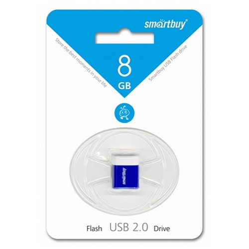 USB  8GB  Smart Buy  Lara  синий