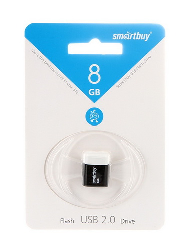 USB  8GB  Smart Buy  Lara  чёрный