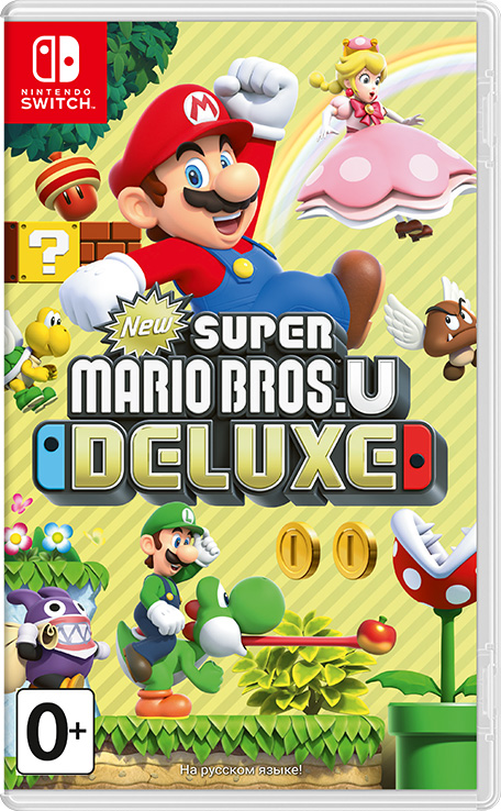 New Super Mario Bros. U Deluxe [Nintendo Switch, русская версия]