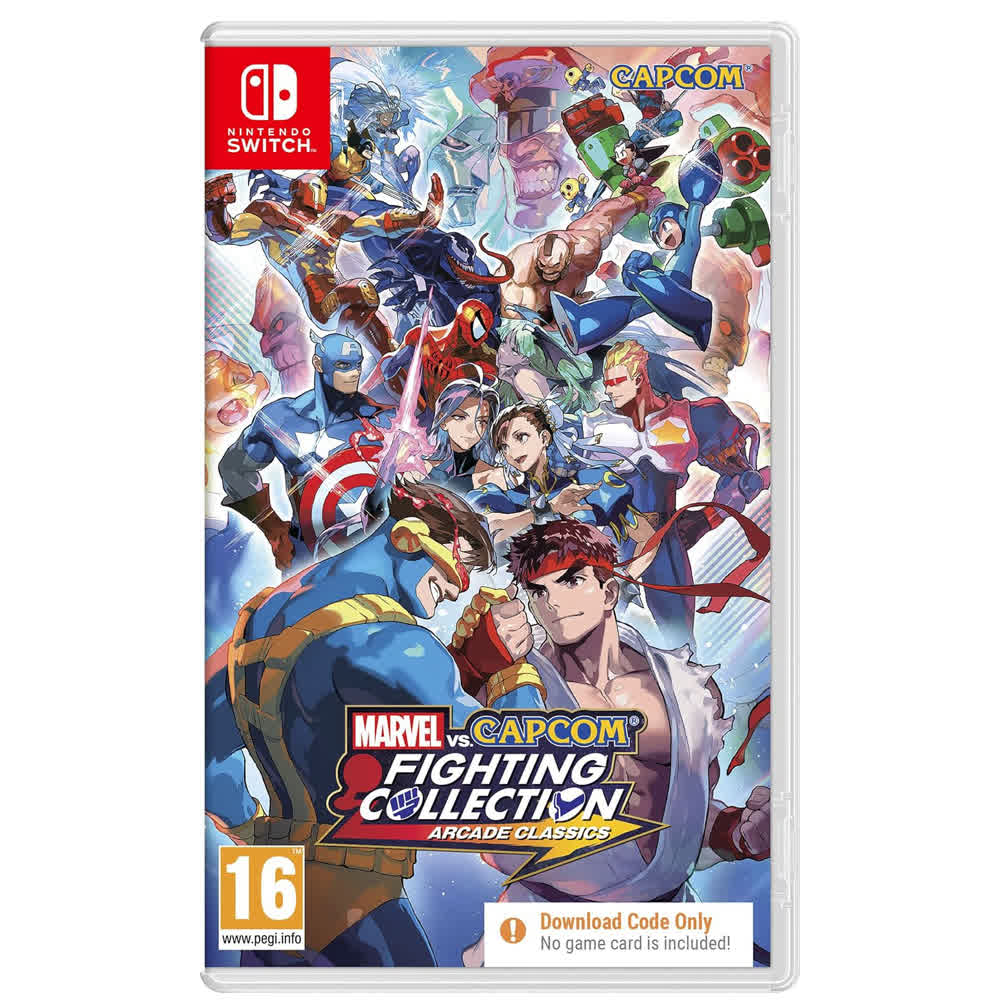 Marvel vs. Capcom Fighting Collection: Arcade Classics (Code in a box) [Switch, русские субтитры]