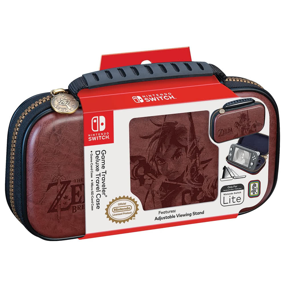 Чехол Nintendo Switch Lite RDS Game Traveler: Deluxe Travel Case - Legend of Zelda Edition (коричн.)