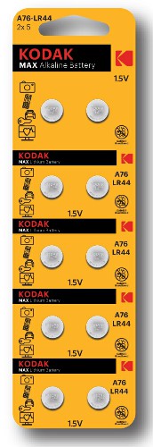 Элемент питания Kodak AG13 (357) LR1154, LR44 [KAG13-10]  (10/100/1000)
