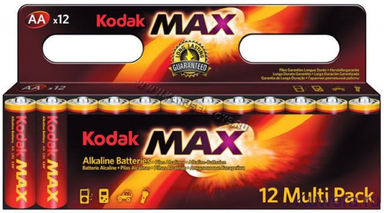 Элемент питания KODAK MAX  LR6  BL12  (KАA-12)   (120/720)