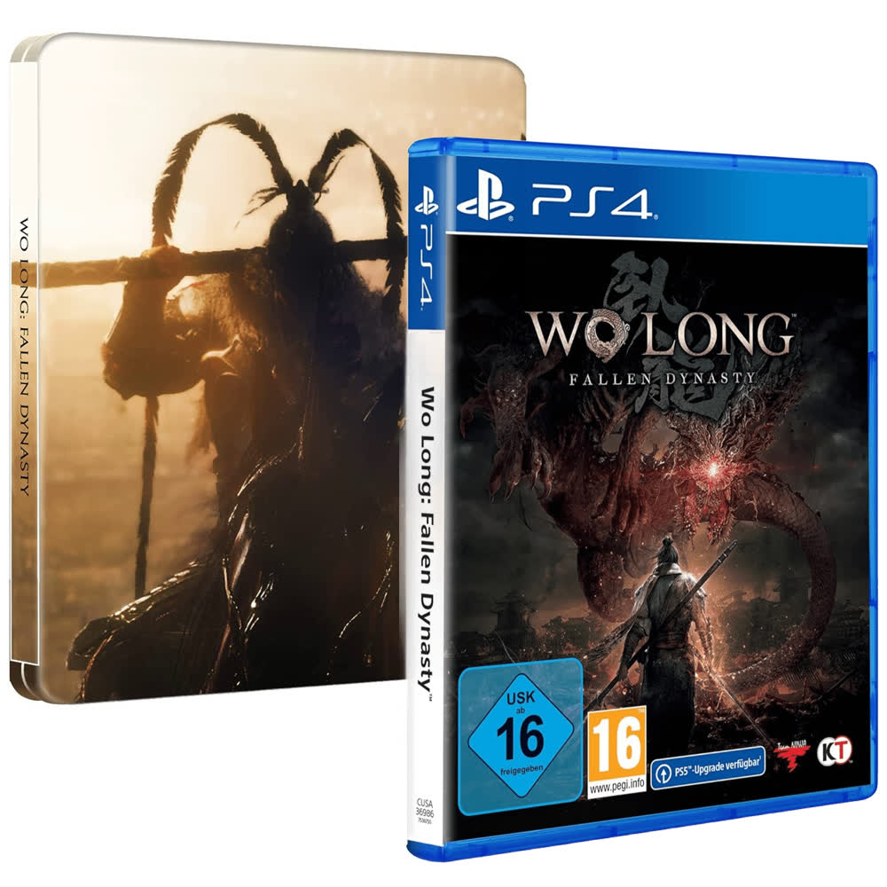 Wo Long: Fallen Dynasty Steelbook Edition [PS4, русские субтитры]