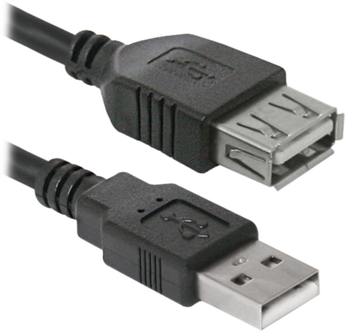 Кабель DEFENDER USB02-10 USB2.0 AM-AF, 3.0 м. (1/40/160)