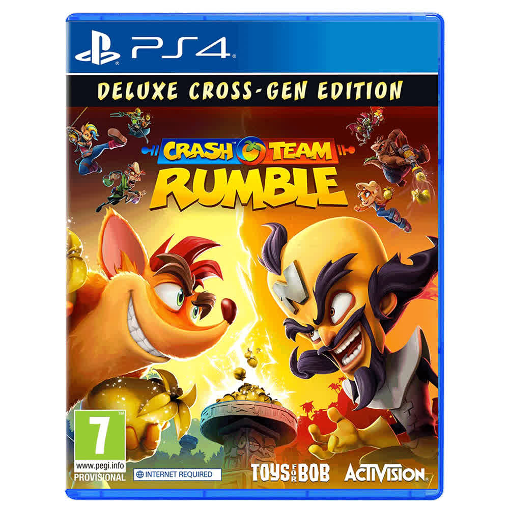 Crash Team Rumble Deluxe Cross-Gen Edition [PS4, английская версия]