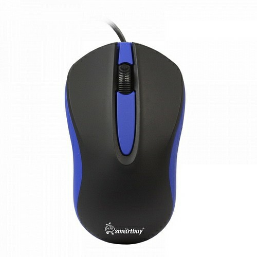 Мышь проводная Smart Buy ONE 352, синяя/черный (1/100)
