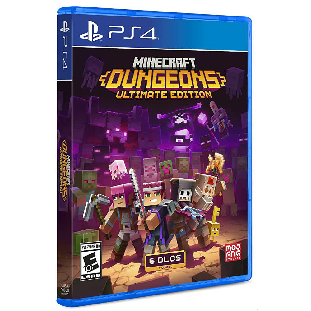 Minecraft Dungeons - Ulimate Edition [PS4, русские субтитры]