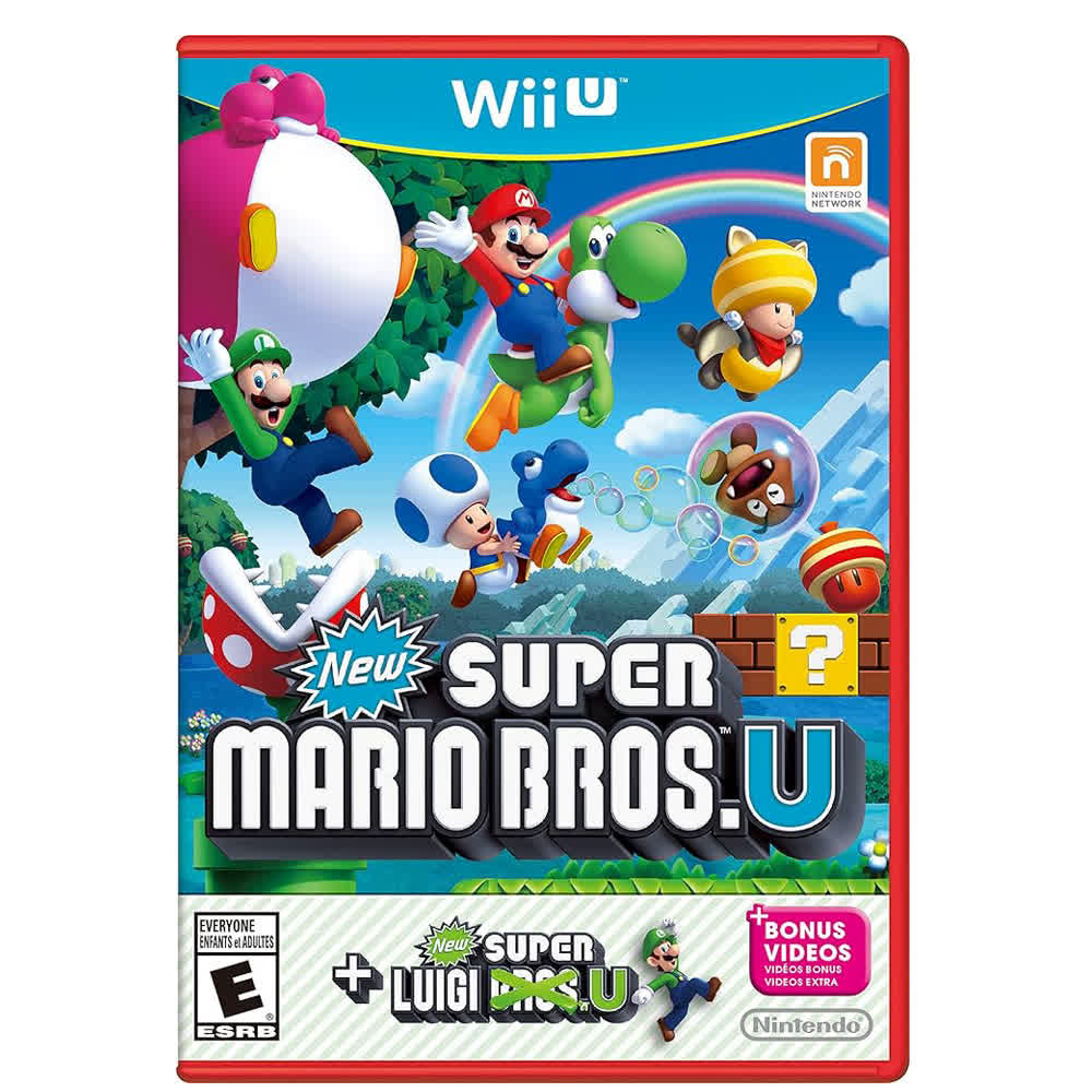 New Super Mario Bros. U + New Super Luigi U  [Wii U, английская версия]