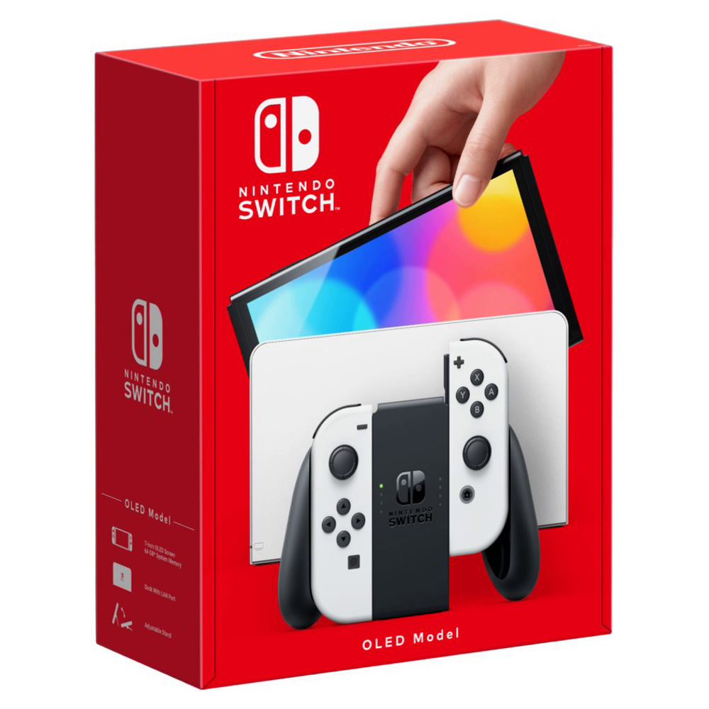 Игровая приставка Nintendo Switch OLED White