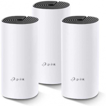 Mesh-комплект TP-LINK Deco M4 (DECO M4(3-PACK), AC1200, бесшовный, 10/100/1000BASE-TX (упак.:3шт), б